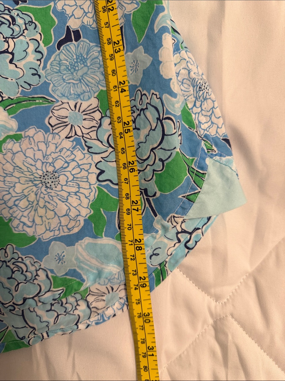 Lilly Pulitzer 3/4 Sleeves Floral Tunic Top - Picture 8 of 8